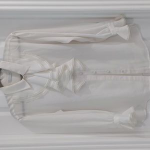 Vintage Frilly Ruffle Shirt